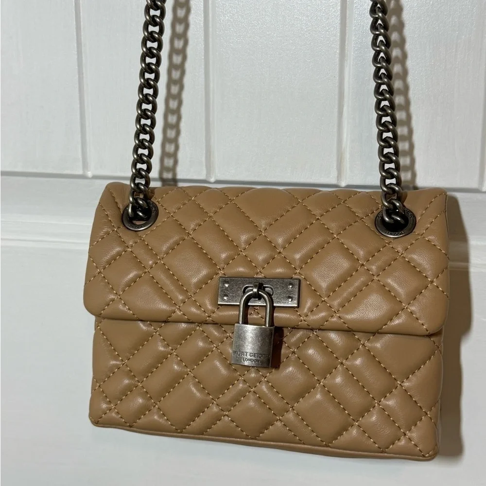 Kurt Geiger London Mini Brixton Lock Leather Bag